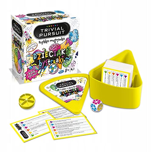 TRIVIAL Pursuit Kinder Bistrosse, Kartenspiel für Kinder und Eltern, Spielerziehung TRIVIAL Pursuit Kinder Bistrosse, Kartenspiel für Kinder und Eltern, Spielerziehung von Winning Moves