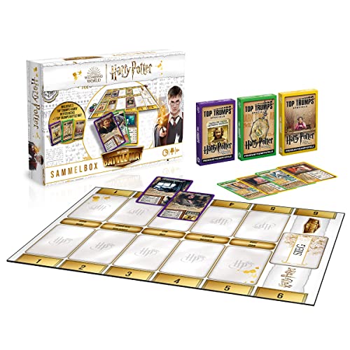 Winning Moves - TOP Trumps Battle Mat - Harry Potter - TOP Trumps als Brettspiel - Alter 6+ - Deutsch von Winning Moves