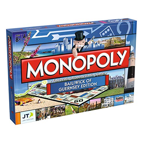 ToyCentre 21210 Board Game Guernsey Monopoly Brettspiel, Einheitsgröße von Winning Moves