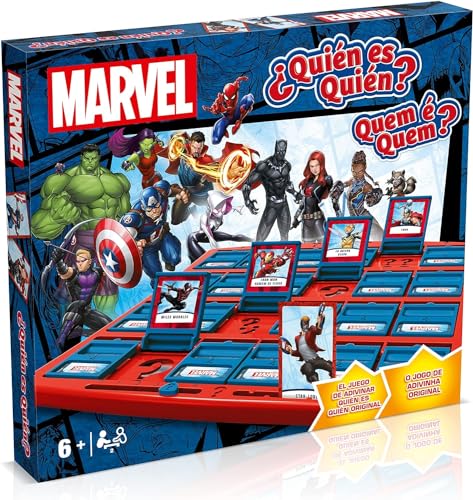 WINNING MOVES Guess Who Marvel Spain von Winning Moves