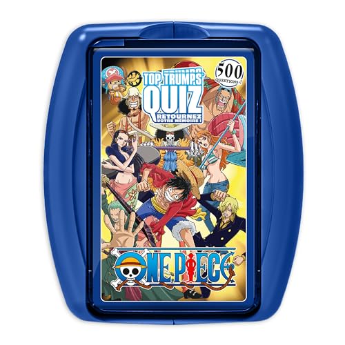 WINNING MOVES WM03130-FRE-6 Disney Spiele, One Piece Quiz von Winning Moves