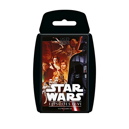 Winning Moves 000468 – Spiel von Top Trumps Star Wars 4 – 6, italienische Version von Winning Moves