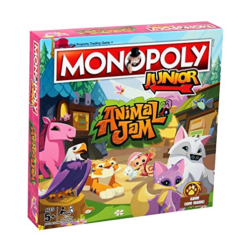 Winning Moves 002589 Animal Jam Jr Monopoly von Winning Moves