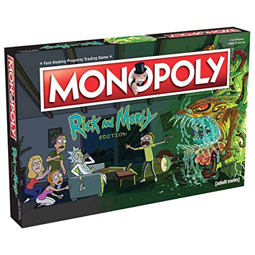 Winning Moves 002701 Rick and Morty Monopoly-Brettspiele, Mehrfarbig, Herren: Einheitsgröße (239586) Winning Moves 002701 Rick and Morty Monopoly-Brettspiele, Mehrfarbig, Herren: Einheitsgröße (239586) von Winning Moves