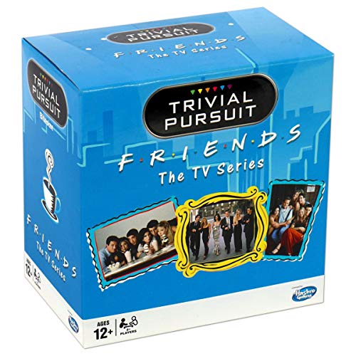 Winning Moves 27342 Friends Trivial Pursuit Quiz-Spiel – Bitesize Edition, Blau, Einheitsgröße von Winning Moves