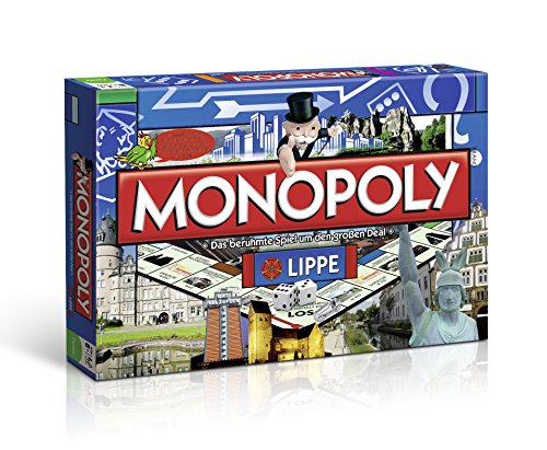 Winning Moves - 43669 - Monopoly Lippe Brettspiel, Gesellschaftsspiel von Winning Moves