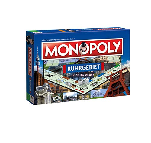 Winning Moves Monopoly Ruhrgebiet Brettspiel Gesellschaftsspiel für 2-8 Spieler ab 8 Jahren von Winning Moves