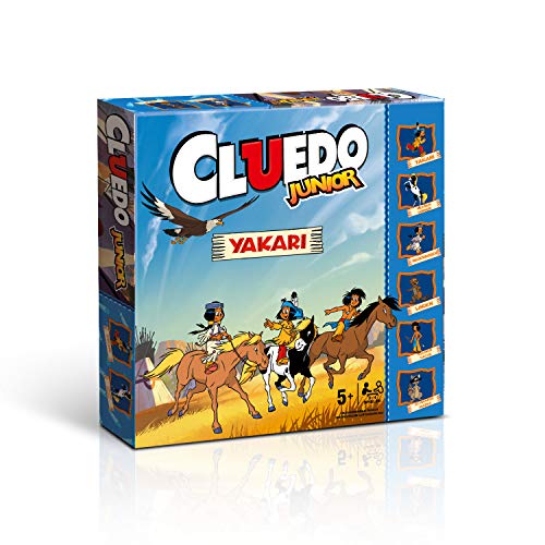 Winning Moves Cluedo Junior Edition Yakari Spiel Gesellschaftsspiel Brettspiel deutsch von Winning Moves