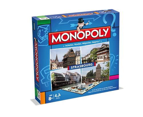 Winning Moves – Gesellschaftsspiel – Monopoly – Städte (französisch) von Winning Moves