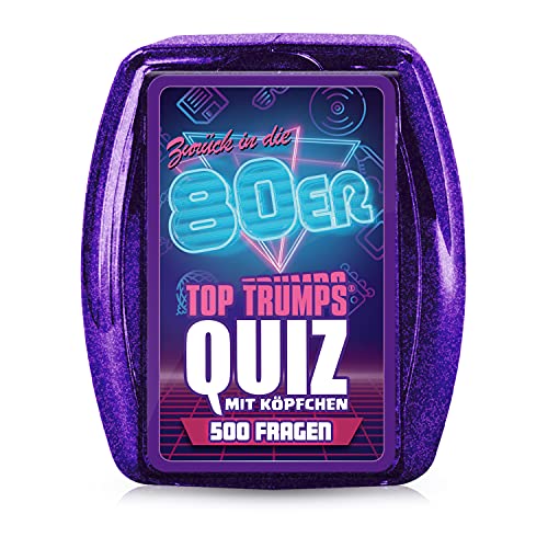 Winning Moves - TOP Trumps Quiz - 80er Jahre - Wissensspiel - Alter 8+ - Deutsch von Winning Moves