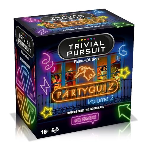 Winning Moves GmbH Trivial Pursuit bitesize - Party Vol. 2, Weiß und Schwarz von Winning Moves