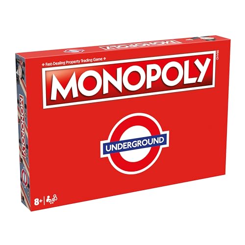 Winning Moves London Underground Monopoly-Brettspiel, Oxford Circus, Covent Garden, Bond Street und tauschen Sie Ihren Weg zum Erfolg, Geschenk für Kinder ab 8 Jahren Winning Moves London Underground Monopoly-Brettspiel, Oxford Circus, Covent Garden, Bond Street und tauschen Sie Ihren Weg zum Erfolg, Geschenk für Kinder ab 8 Jahren von Winning Moves