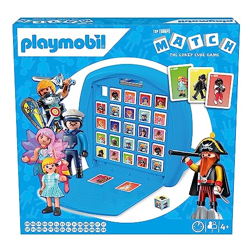 Winning Moves - Match - Playmobil - Kinderspiele ab 4 Jahre - Multilingual von Winning Moves