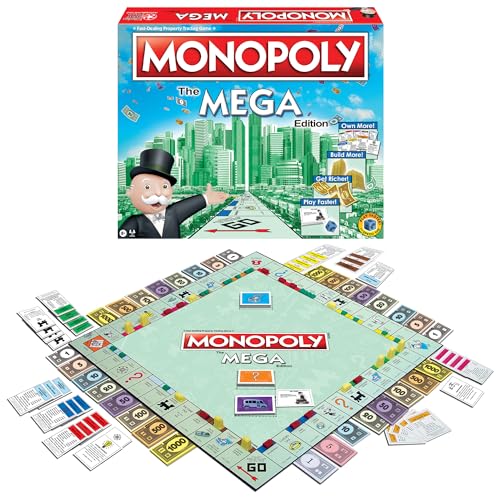 Winning Moves Monopoly Mega Edition - English von Hasbro