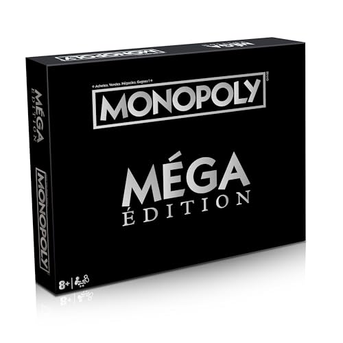 Winning Moves Monopoly – Edition Mega – Gesellschaftsspiel – ab 8 Jahren – französische Version von Winning Moves