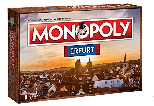 Winning Moves Monopoly Erfurt Stadt City Edition Gesellschaftsspiel Brettspiel Spiel Thüringen von Winning Moves