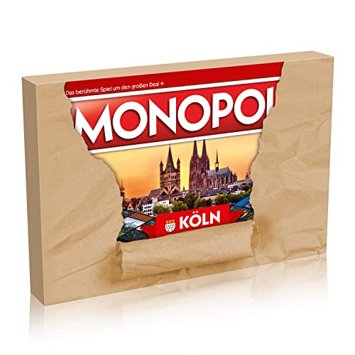 Winning Moves - Monopoly - Köln - Familienspiel - Alter 8+ - Deutsch, 40 x 5 x 26,7 cm von Winning Moves