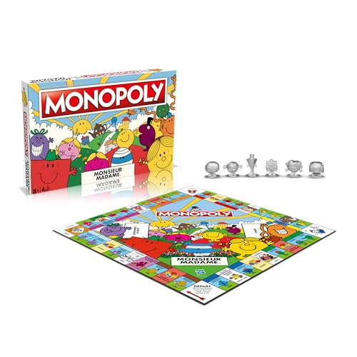 Winning Moves - Monopoly Monsieur Madame - Gesellschaftsspiel - Brettspiel - französische Version von Winning Moves