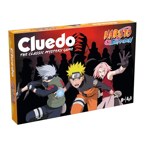Winning Moves Naruto Cluedo ist perfekt für 2–6 Spieler und ist ein tolles Geschenk für Fans ab 8 Jahren. Betreten Sie Orte wie die Ninja Academy, Hokage Rock und Ichiraku Ramen Shop Winning Moves Naruto Cluedo ist perfekt für 2–6 Spieler und ist ein tolles Geschenk für Fans ab 8 Jahren. Betreten Sie Orte wie die Ninja Academy, Hokage Rock und Ichiraku Ramen Shop von Winning Moves