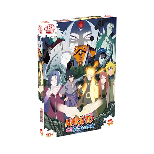 Winning Moves - Puzzle (1000 Teile) - Naruto Final Battle - Mit Sasuke, Sakura und Co. - Alter 10+ von Winning Moves