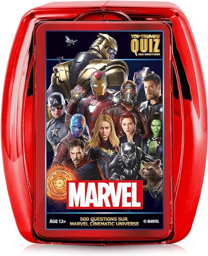 Winning Moves Quiz Marvel Cinematic Universe 500 Fragen, 0299, französische Version von Winning Moves