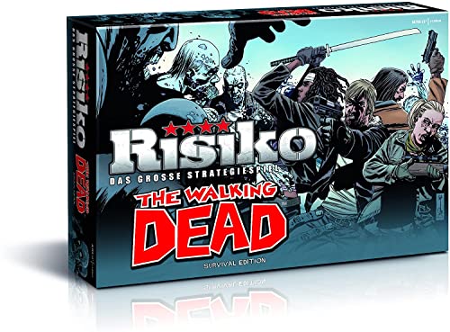 Winning Moves - Risiko - The Walking Dead Survival Edition - The Walking Dead Fanartikel - Alter 10+ - Deutsch von Winning Moves