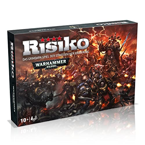 Winning Moves - Risiko - Warhammer 40k - Spiele für Erwachsene - Alter 10+ - Deutsch von Winning Moves