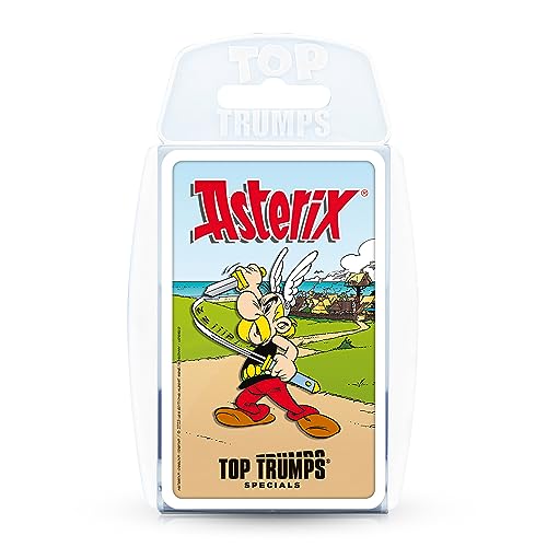 Winning Moves - TOP TRUMPS - Asterix - Trumpf-Kartenspiel für Kinder - Alter 6+ - Deutsch von Winning Moves