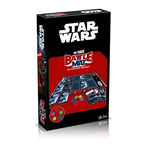 Winning Moves - TOP TRUMPS Battle Mat - Star Wars - TOP TRUMPS als Brettspiel - Alter 12+ - Deutsch von Winning Moves