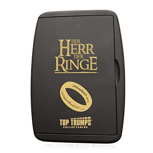 Winning Moves - TOP TRUMPS Collectables - Der Herr der Ringe - Herr der Ringe Fanartikel - Alter 8+ - Deutsch von Winning Moves