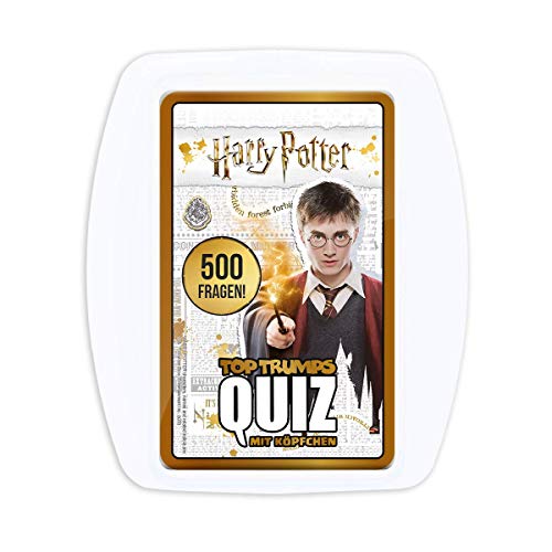 Winning Moves - TOP TRUMPS QUIZ - Harry Potter Quiz - Harry Potter Fanartikel - Alter 6+ - Deutsch von Winning Moves