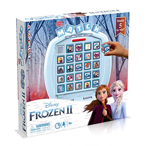 Winning Moves - TOP Trumps Match - Frozen 2 - Anna und ELSA, Olaf und viele weitere - Alter 4+ - Multilingual von Winning Moves