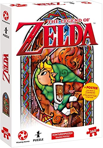 GmbH 11392 Puzzle: Zelda Linkadventurer (360 Teile) von Winning Moves