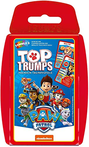 Winning Moves Top Trumps Paw Patrol Kartenspiel Alter 6+ Deutsch von Winning Moves