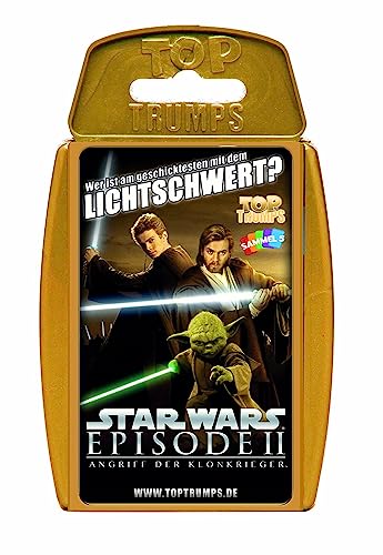 Winning Moves 61571 Top Trumps - Star Wars Episode II, Trumpfspiel von Winning Moves