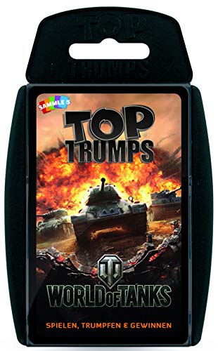 Winning Moves - TOP TRUMPS - World of Tanks - Panzer-Kartenspiel - Alter 6+ - Deutsch von Winning Moves