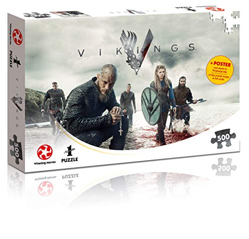 Winning Moves WIN11514 Vikings Puzzle The World Will be Ours, 500 pc, Mehrfarbig von Winning Moves