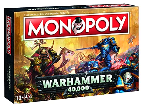 Winning Moves WIN45342 Warhammer 40.000 Monopoly 40K, Mehrfarbig, Einheitsgröße von Winning Moves