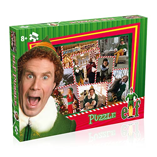 Winning Moves WM01493-ML1-6 Elf 1000 Piece Jigsaw Puzzle Game, Mixed von Winning Moves