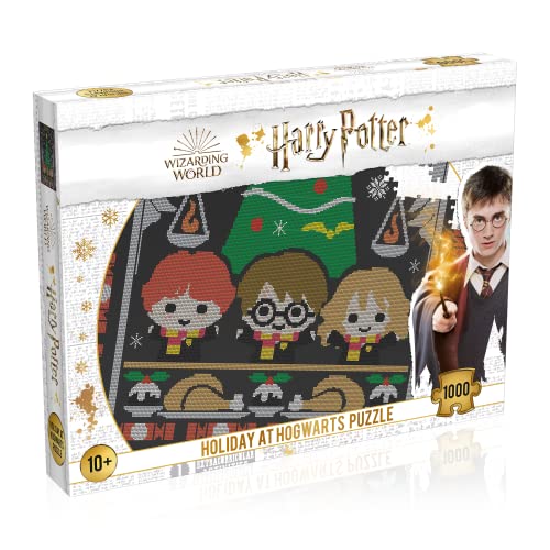 Winning Moves WM01535-ML1-6 Harry Potter Puzzle, Mehrfarbig, 1000pzs von Winning Moves