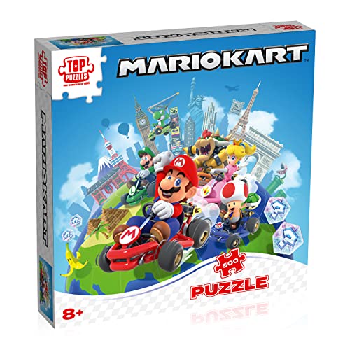 Winning Moves WM02787-ML1-6 Mario Puzzle, Mehrfarbig, 500 PIECES von Winning Moves