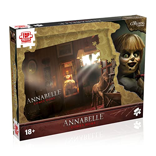 Winning Moves Horror Puzzle 1000 Teile Annabelle - Puzzle für Erwachsene und Kinder von Winning Moves