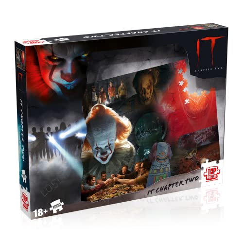 Winning Moves Horror Puzzle 1000 Teile IT - Puzzle für Erwachsene und Kinder von Winning Moves