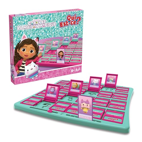 Winning Moves Wer ist Gabby und das magische Haus – Wer ist Dieses Gesellschaftsspiel – Spiele für Kinder 6+ – Brettspiel Gabby und das magische Haus – Gesellschaftsspiele für Familie, Grün Winning Moves Wer ist Gabby und das magische Haus – Wer ist Dieses Gesellschaftsspiel – Spiele für Kinder 6+ – Brettspiel Gabby und das magische Haus – Gesellschaftsspiele für Familie, Grün von Winning Moves