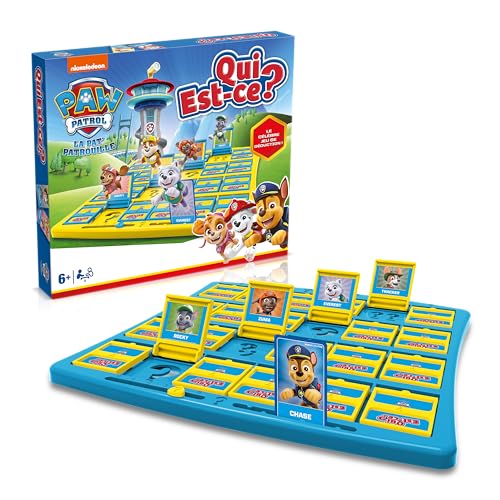 Winning Moves - Wer ist das? Paw Patrol – Gesellschaftsspiel – französische Version von Winning Moves