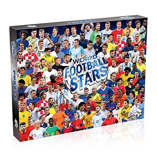 World Football Stars 1000 Piece Jigsaw Puzzle Game von Winning Moves