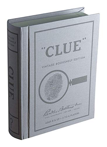 Clue Linen Book Vintage Edition Board Game von WS Game Company