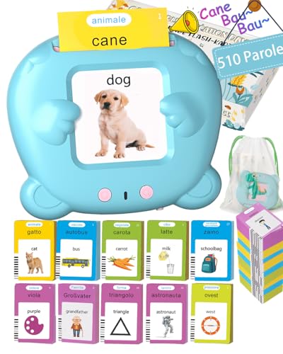 Winnrok 510 Wörter Flashcards, Italienische Kinder Flashcards, Montessori Spiele Kinder 2 Jahre, Autismus Lernspiele, Sprechen Lernen Farben Zahl Tiere von Winnrok