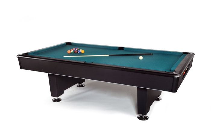 Billard Tisch BLACK-POOL 9 ft, inkl. Montage und Abdeckplatte von Winsport