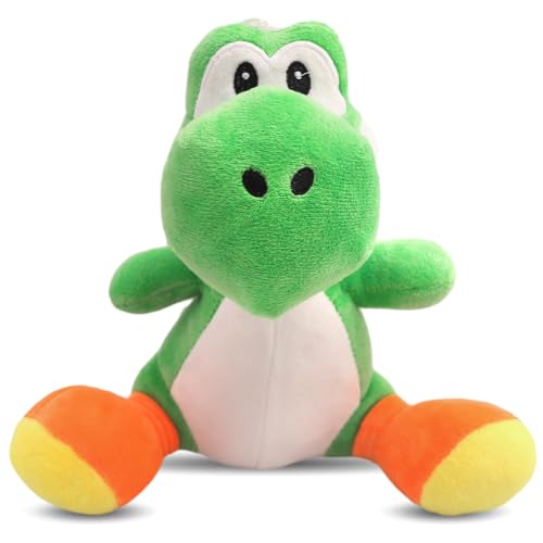 Yoshi Plüschtier, Weiches Yoshi Kuscheltier, Cartoon Yoshi Stofftier, Plüschtier Plüschtiere für Jungen und Mädchen von Wirhaut